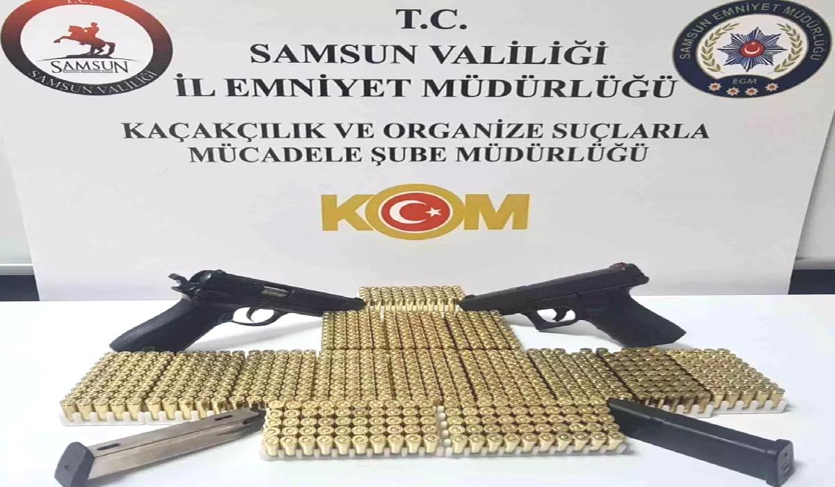 Samsun’da Silah Operasyonu: 1 Gözaltı