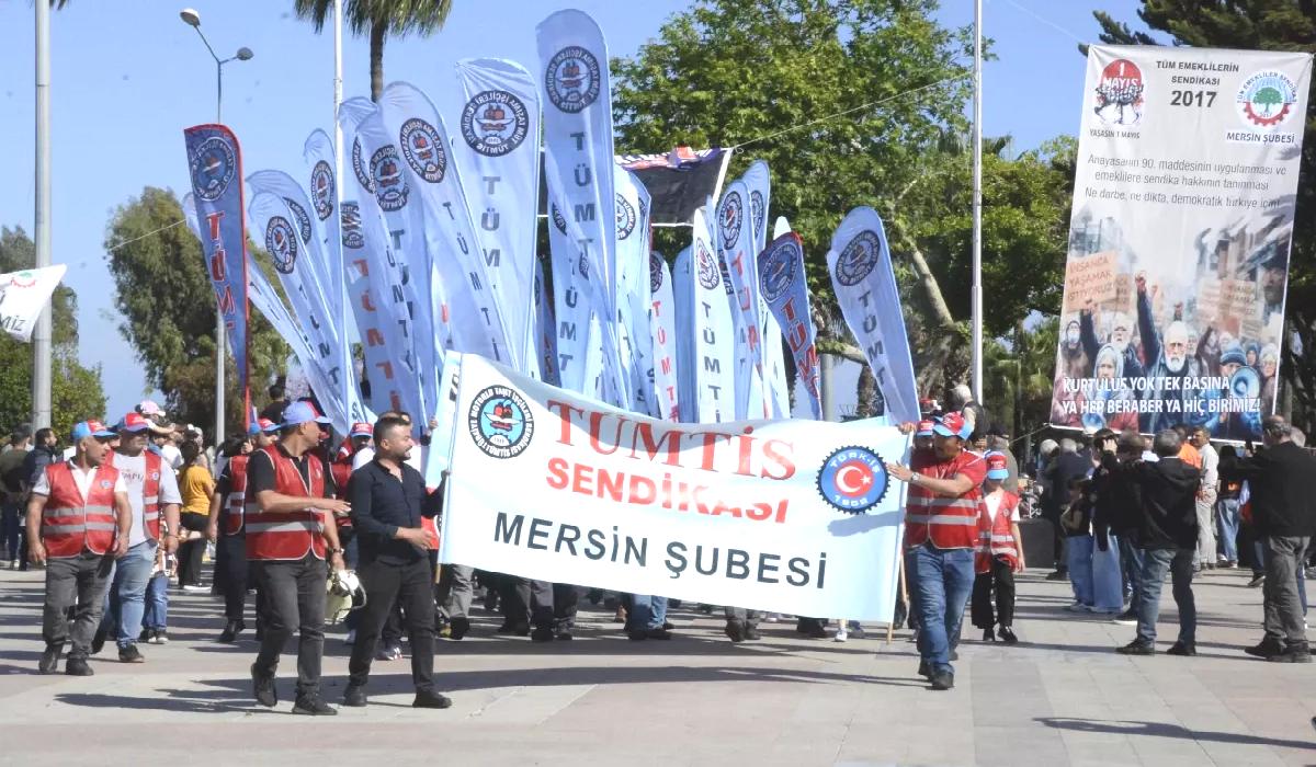 Mersin’de 1 Mayıs Etkinliği Coşkuyla Kutlandı