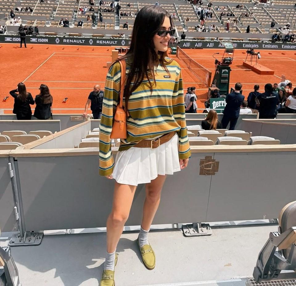 Hande Erçel’in Roland Garros tarzının bedeli ortaya çıktı