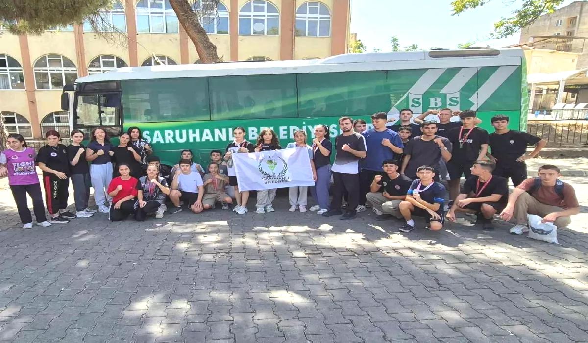 Saruhanlı Belediyesi Muaythai Takımı, Aydın’da Zafer Kupası’nda Şampiyon Oldu