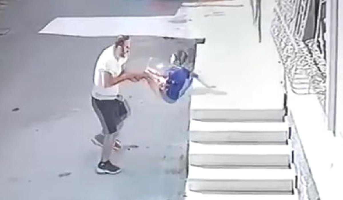 Çocuğu tutup yere fırlatan şüpheli tutuklandı