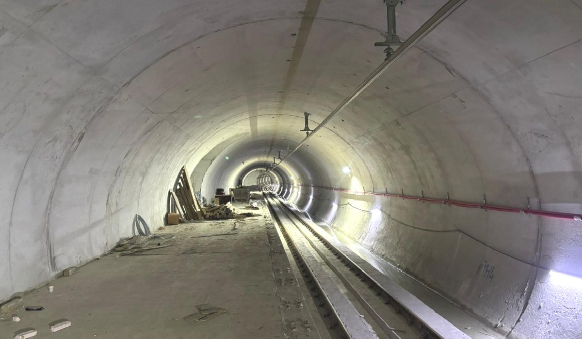 Kocaeli’de 4 kişinin öldüğü göçüğün yakınındaki metro hattı görüntülendi