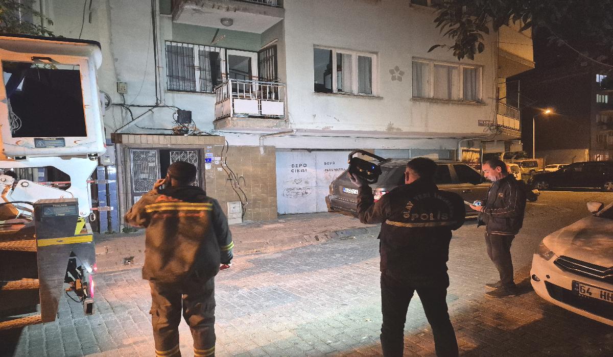 Binadan sarkan kabloya dokunan çocuğu elektrik çarptı