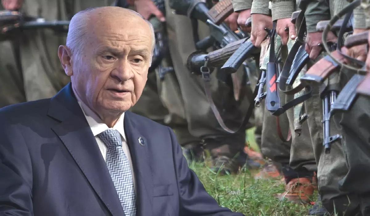 Bahçeli: Silahlı bir eylemde bulunmamış kim varsa gelip ailesiyle kucaklaşmalı
