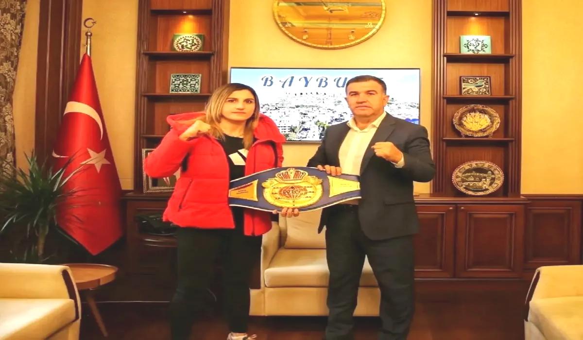 Elif Nur Turhan’a Şampiyonluk Tebriği