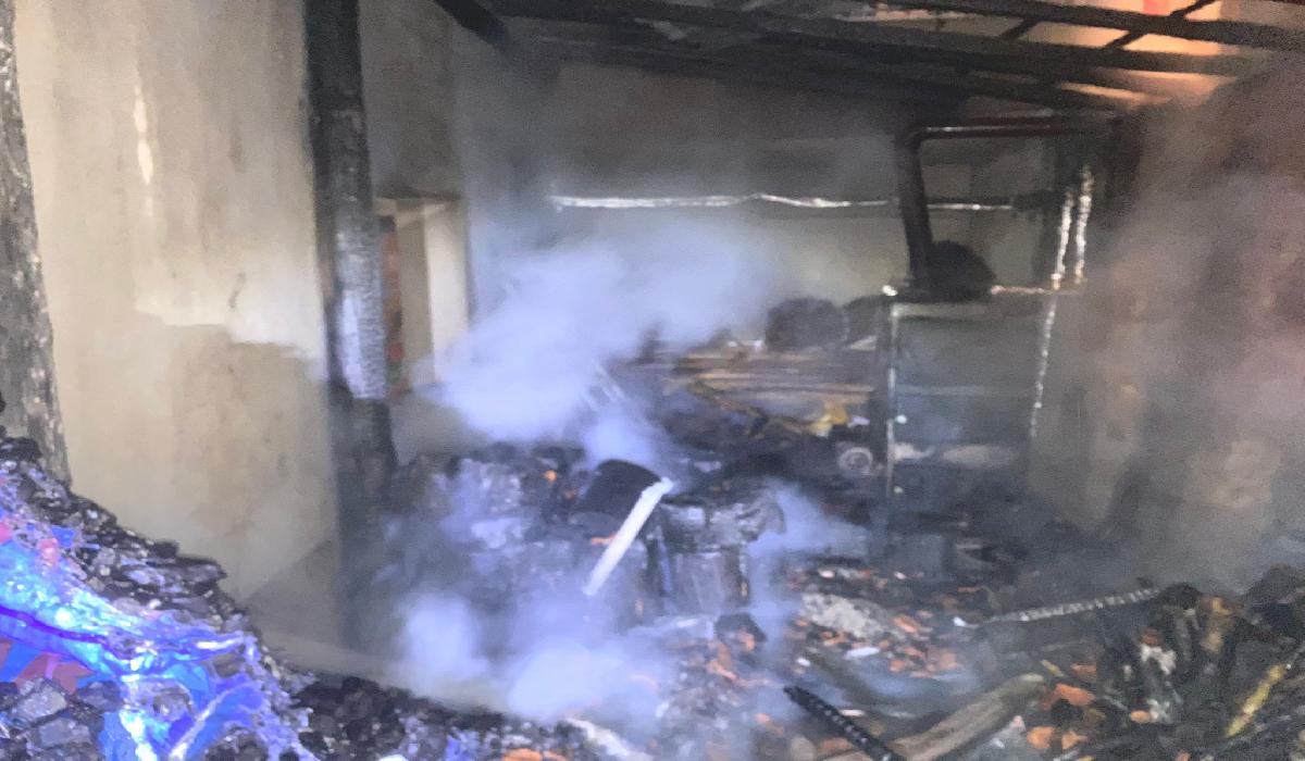 Evdeki kalorifer kazanı bomba gibi patladı. 3 yaralı