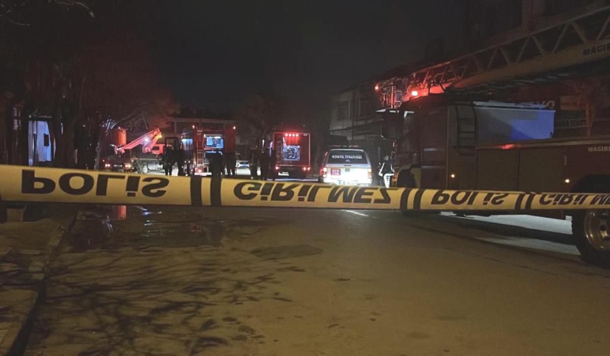 Konya’da yalnız yaşayan yaşlı adam yangında öldü