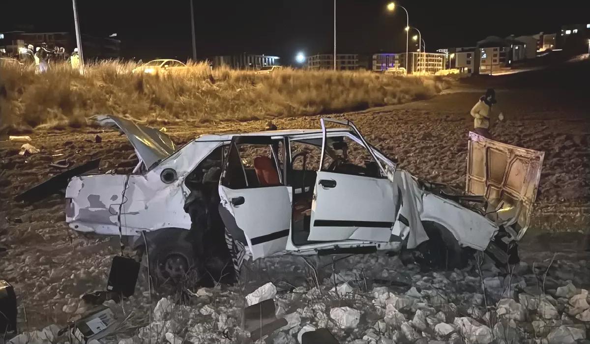 Kütahya’da Takla Atan Araçta Sürücü Yaralandı