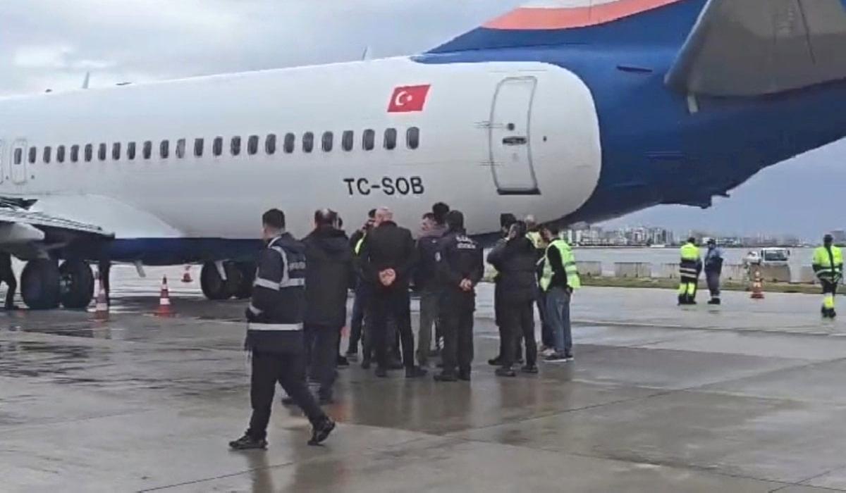 Antalya Havalimanı’nda korkutan kaza