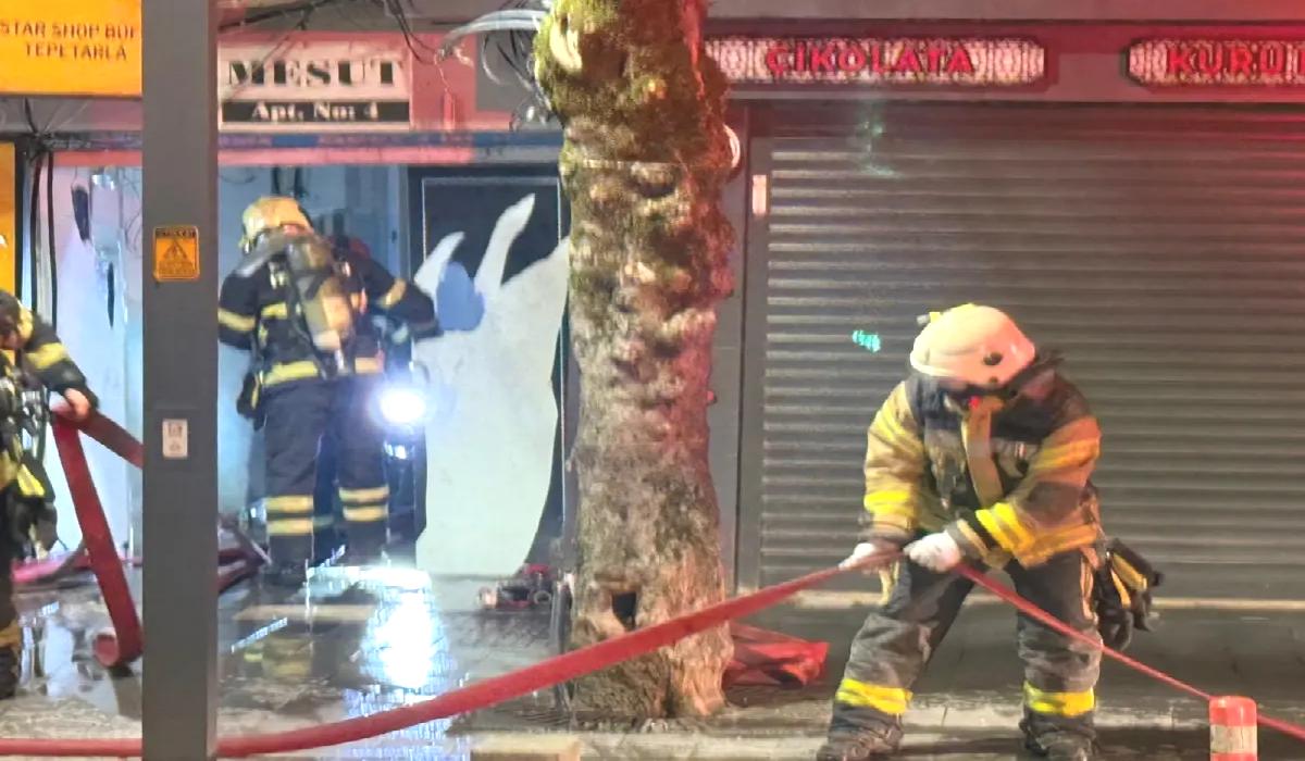 İzmit’te 7 Katlı Binada Yangın